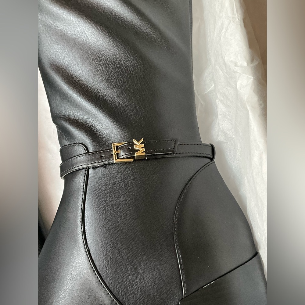 Michael Kors Ella Block Heel Boot - Picture 4 of 11